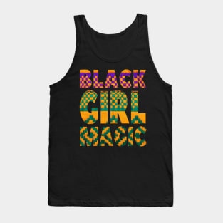 Black Girl Magic Melanin Poppin Tank Top